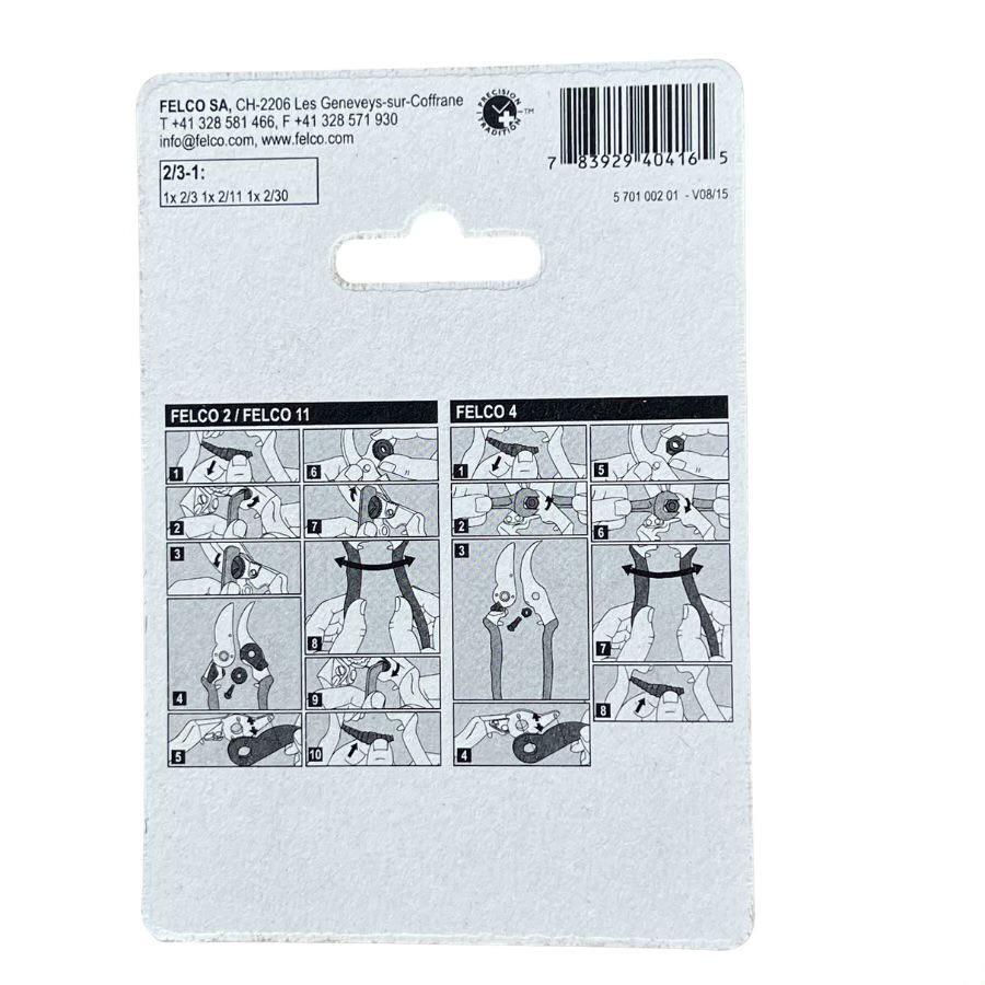 FELCO 2/3-1 Replacement Kit for FELCO 2, FELCO 4, FELCO 11 - Image 2