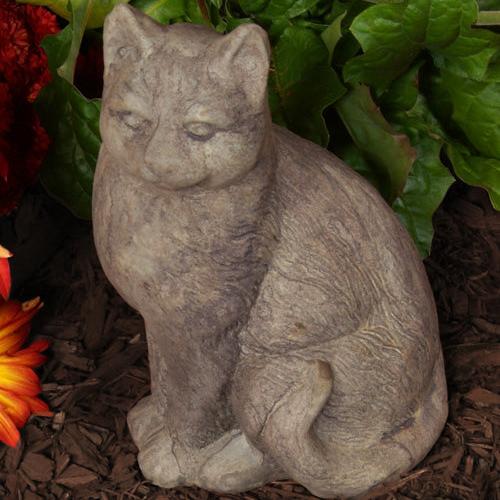 Sitting Cat - Unique Stone